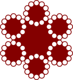 6x12+7FC Cable de Acero Estándar