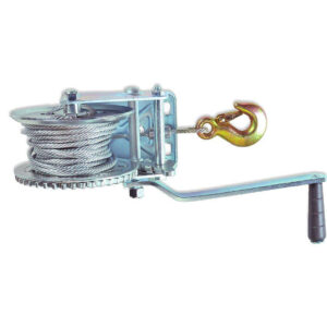 Cabestrante manual de cable con gancho