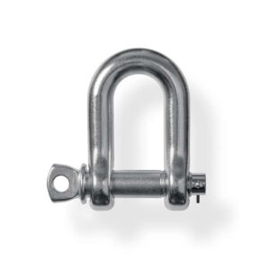 Grillete recto en acero inoxidable AISI316