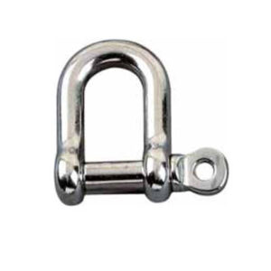 Grilletes rectos en acero inoxidable