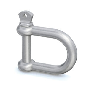 grillete de acero galvanizado con bulón recto