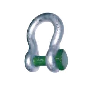 Grilletes de Acero Galvanizado lira con bulón de cabeza cuadrada Alta Resistencia