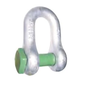 Grillete recto con pasador de cabeza cuadrada de acero galvanizado alta resistencia