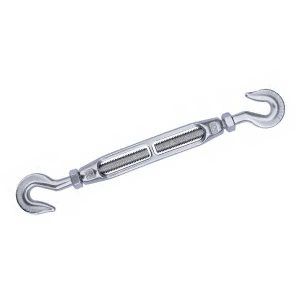 Tensor abierto de acero inoxidable gancho - gancho AISI316